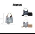 SHST002 denim-look tote and pouch, supplier photograph with available color references