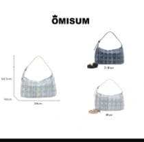SHST003 denim-look shoulder bag, supplier photograph with available color references